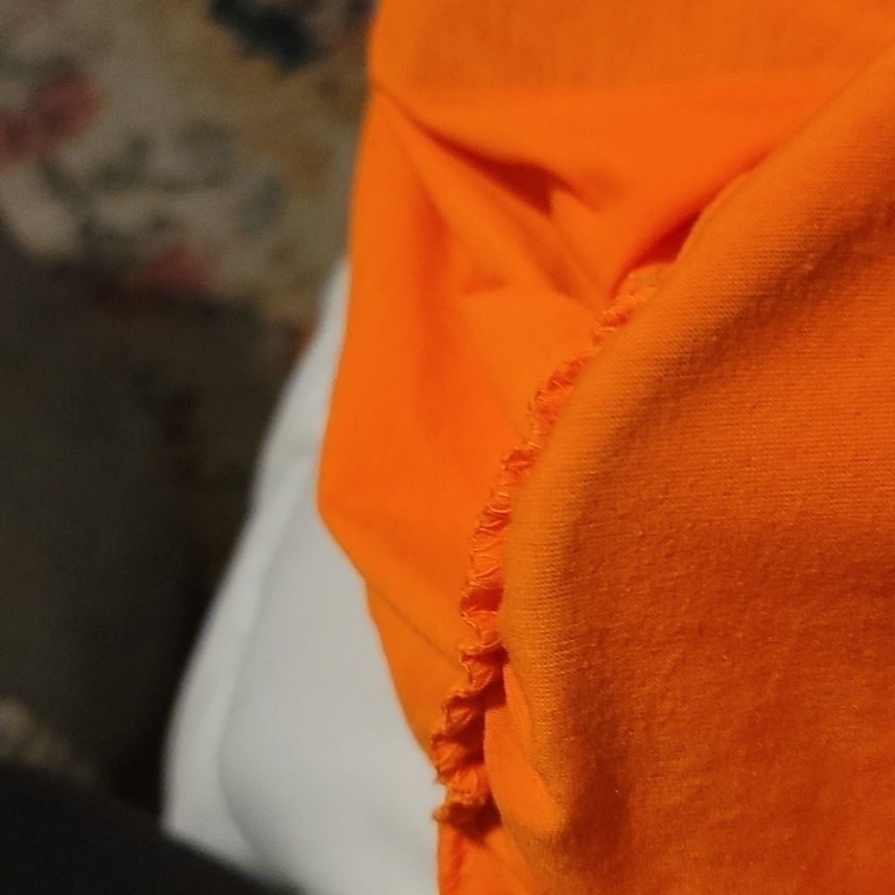 Bun in the Oven Maternity  Orange ttop - Picture 5 of 6